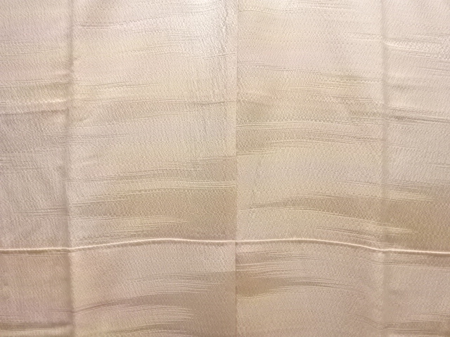  未使用品　変わり横段織出し暈し単衣長襦袢